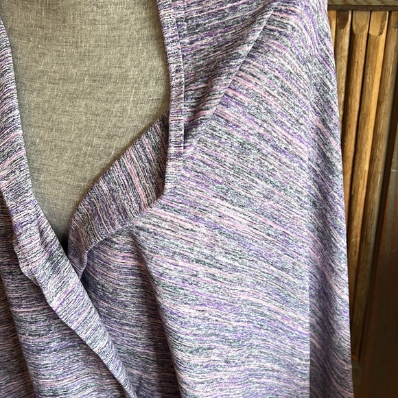 Lululemon Vinyasa Scarf, One Size, Heather Purple, Pink, Black, Purple Grosgrain - Picture 2 of 8